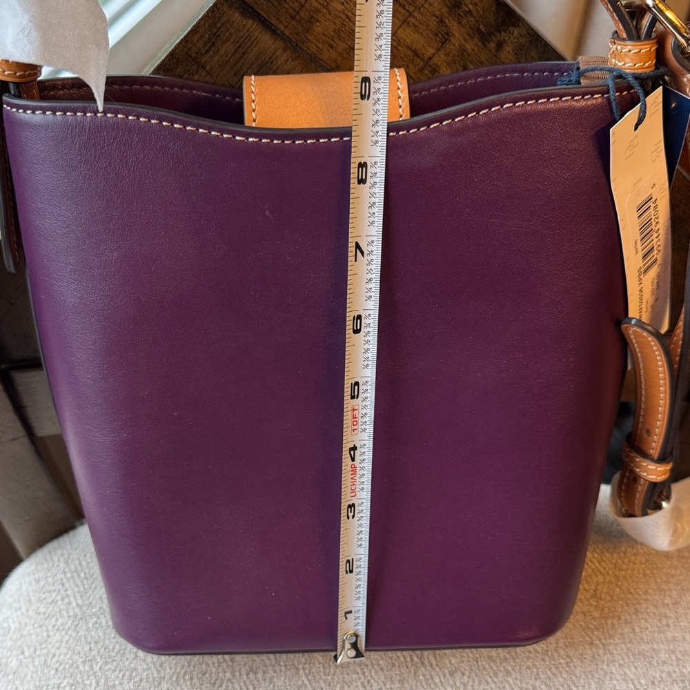 Dooney & Bourke Small Ridley Crossbody Bag Plum - Picture 6 of 9